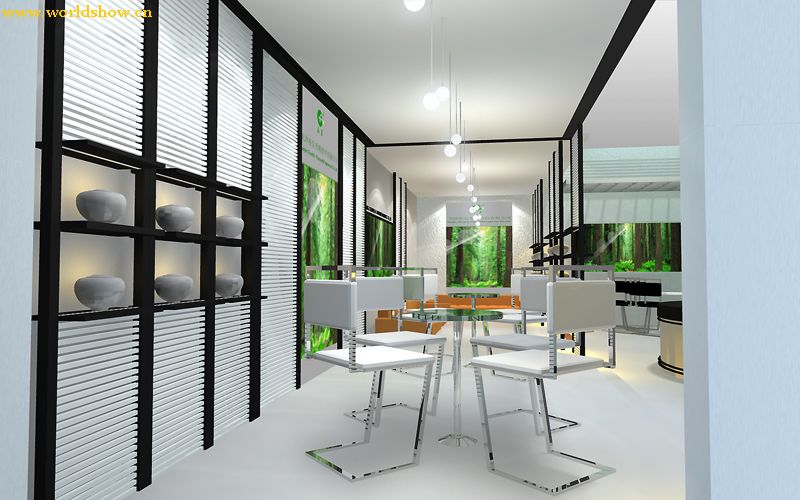 室内展厅设计制作效果图欣赏 - 中国展览设计网