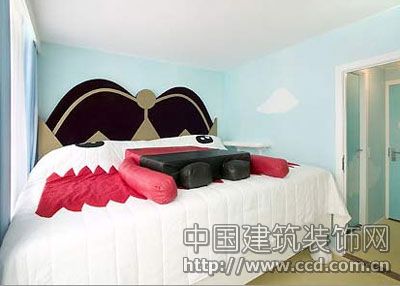 创新思维 打破常规选用另类造型色彩的异型卧