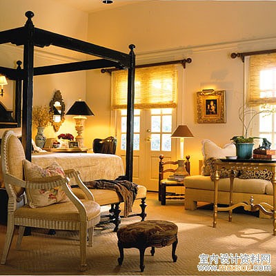 了法式,英式的风格,并加入了富于现代感的一些