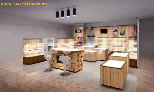 超经典服装食品展柜设计效果图欣赏 - 中国展览