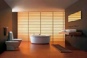 冰冰凉凉夏天的家 五款后现代风格卫浴空间 -