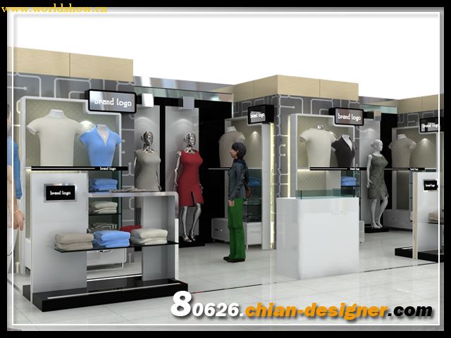 展厅服装食品加工区规划设计设计制作效果图v展厅图片