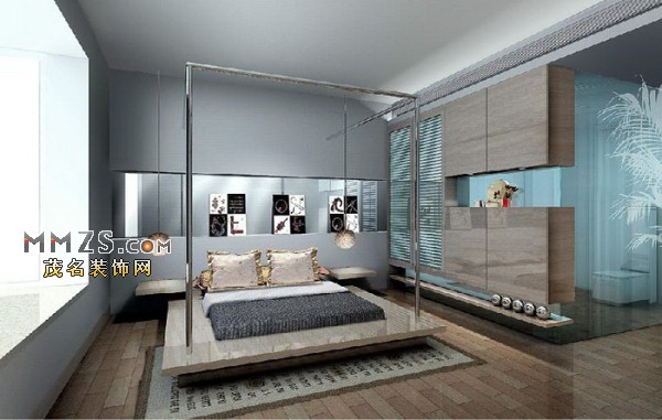 现代时尚个性家装装修效果图 - 中国展览设计网