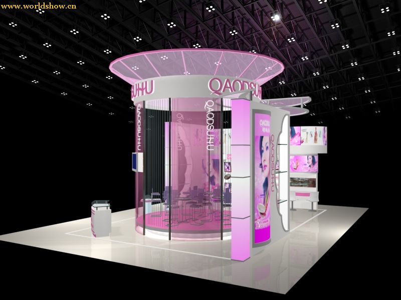 qaodsuhu展台展示设计中标效果图欣赏 - 中国